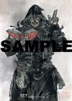 一部書店で付属する、林田球描き下ろしイラストを印刷したカード。