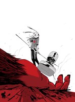 「I KILL GIANTS」原書の表紙イラスト。
