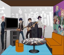 「青の祓魔師」コラボルーム102号室のイメージ。(C)加藤和恵／集英社・「青の祓魔師」劇場版製作委員会 2012 (C)加藤和恵／集英社・「青の祓魔師」製作委員会 ・MBS