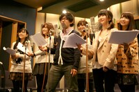 「地獄ようちえん」アフレコ風景