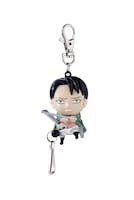 「進撃の巨人」9巻限定版に付く、リヴァイのキーホルダー。