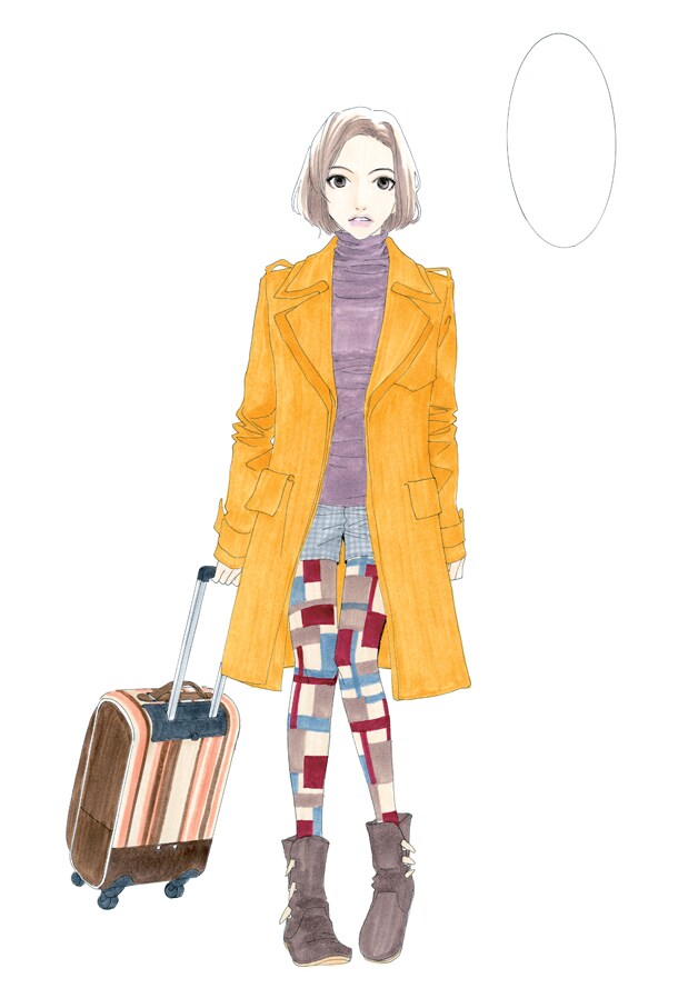 「海月と私」扉イラスト