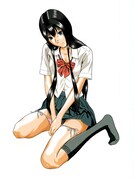 「いびつ」のヒロイン・森高円。(C)岡田和人／ヤングチャンピオン