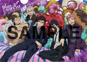 E賞のクリアファイルセット（奥村兄弟＆京都3人組）(C)加藤和恵／集英社・「青の祓魔師」製作委員会・MBS