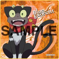 F賞のミニタオル（クロ）(C)加藤和恵／集英社・「青の祓魔師」製作委員会・MBS