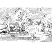 諸星大二郎ポストカード「荒野の人たち」