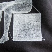 諸星大二郎Tシャツ「パンの神」（黒）