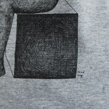 諸星大二郎Tシャツ「パンの神」 （グレー）