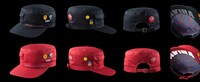 「AKIRA×CA4LA WORKCAP BLACK/RED」(C)1988 MASH・ROOM/AKIRA COMMITTEE