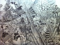 「夜の須田課長」カバー下の表紙絵。