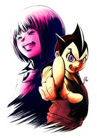 咲良宗一郎作画のもとリメイクされる「オーシャンまなぶ」の予告カット。