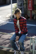 「劇場版『ONE PIECE FILM Z』サンジ ダイヤ柄ジャージブルゾン」(C)尾田栄一郎／集英社・フジテレビ・東映アニメーション