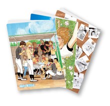 4等のクリアファイル3種セット。(C)ひぐちアサ／講談社