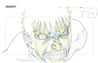 「ベルセルク 黄金時代篇III 降臨」より、ガッツの原画。（c）三浦建太郎（スタジオ我画）・白泉社/BERSERK FILM PARTNERS