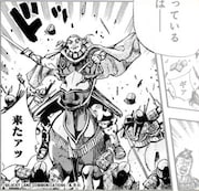 「ソーシャルキングダム」荒木飛呂彦が参加したコマ。 (C)LUCKY LAND COMMUNICATIONS／集英社