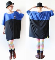 「よめバイ☆カラーワンピ」の青×黒。価格は8800円。