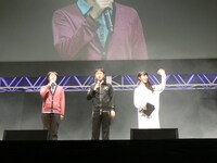 ジャンプスーパーステージでの様子。