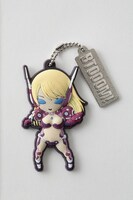 「ヒミコ立体キーホルダー」は2個セットで販売。写真は2個セットの片方。