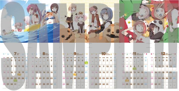 ゆるゆり」カレンダー - ゆるゆり年越しうどんセット、今年もコミケ一 