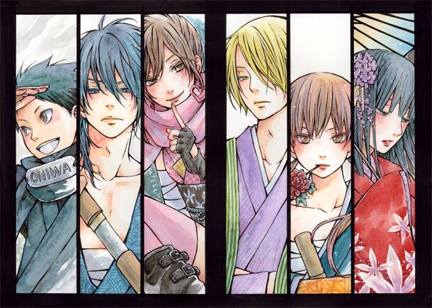 「となりの怪物くん」のサイドストーリー「となりの極道くん」のイメージカット。(C)ろびこ/講談社