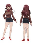島本須美が演じるキャラクター・木下先生のアニメ版ビジュアル。(C)マサオ/少年画報社・ダックスプロダクション・YTE