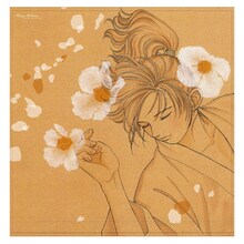 渡辺多恵子「風光る」風呂敷。