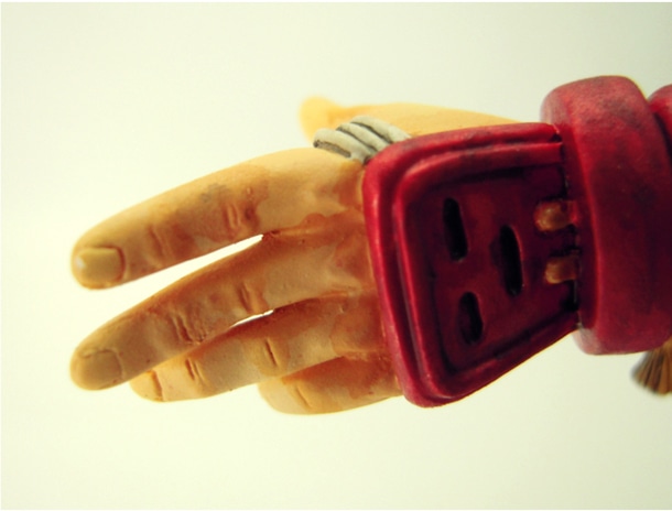 島津豊久のフィギュア。(C)平野耕太 少年画報社