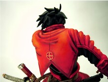 島津豊久のフィギュア。(C)平野耕太 少年画報社