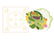 G賞「メモセット」のうち1種。(C)加藤和恵／集英社・「青の祓魔師」製作委員会・MBS