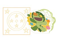 G賞「メモセット」のうち1種。(C)加藤和恵／集英社・「青の祓魔師」製作委員会・MBS