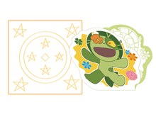 G賞「メモセット」のうち1種。(C)加藤和恵／集英社・「青の祓魔師」製作委員会・MBS