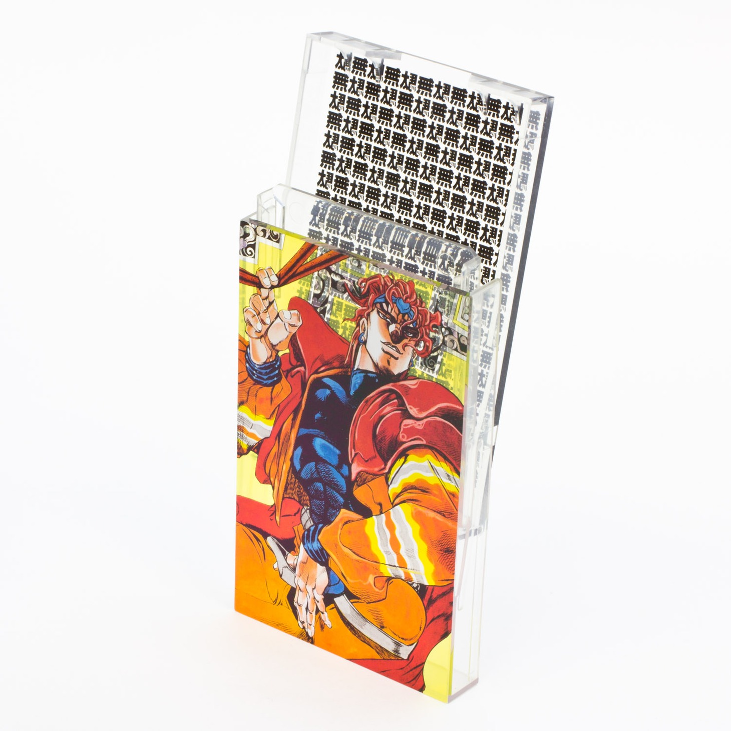 「ジョジョの奇妙な冒険 名刺ケース～DIO～」（C）荒木飛呂彦&LUCKY LAND COMMUNICATIONS/集英社