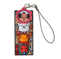 「鬼灯の冷徹」の8巻限定版に付属する、「桃太郎の悲しきラバーストラップ」。