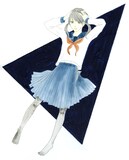 いがわうみこ「青の糸 赤の三角 白い夢」カット