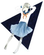 いがわうみこの新連載「青い糸 赤の三角 白い夢」カット