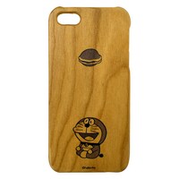 「Woodケース iPhone 5 ドラえもん」のどら焼き柄。(C)Fujiko-Pro,Shogakukan,TV-Asahi,Shin-ei,and ADK