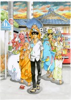 「仏像のまち」1巻表紙イラスト (C)蒼木雅彦／メディアファクトリー