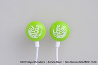 付録の「絶園のテンペスト」特製イヤホン。