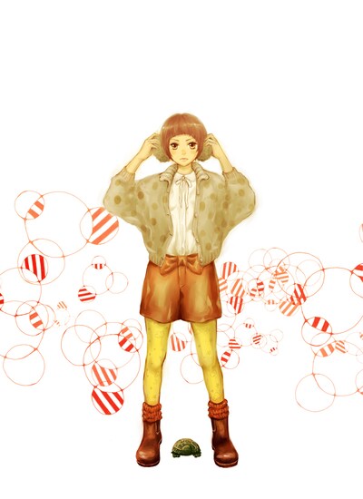 中原アヤの前後編読み切り「されど愛しい日々」扉イラスト (C)中原アヤ／集英社