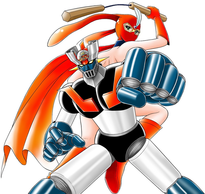 「マジンガーZ対けっこう仮面」カット (C)Go Nagai・Takeshi Okano/Dynamic Production 2013