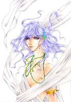 プリンセスGOLD2月号に掲載されている、冬木るりか「アリーズZERO～星の神話～」のカット。