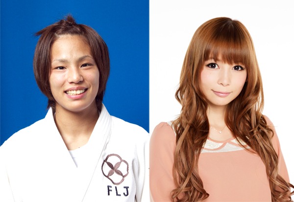 ゲスト声優として映画「DRAGON BALL Z 神と神」に出演する松本薫（左）と中川翔子（右）。