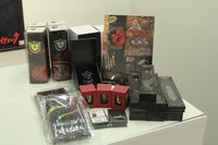 会場で販売されているグッズ。