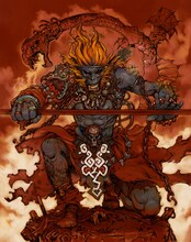 寺田克也の作品より。(C)寺田克也_集英社「西遊奇伝大猿王」