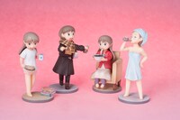 「花のズボラなふぃぎゅあ」の全4種類。(C)久住昌之・水沢悦子（エレガンスイブ）2010