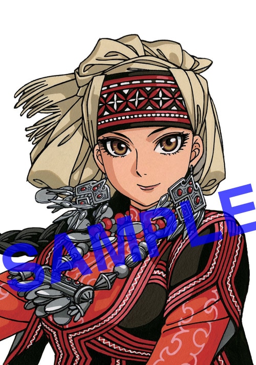 アニメイトでプレゼントされる「乙嫁語り」森薫描き下ろしミニセル画。