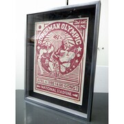 「キン肉マン サイン入り木版画 第20回超人オリンピック RED」