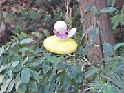 新たに追加されたモニュメントのハルバル。徒歩では近づけない場所に設置されているため、よく見たい人はオペラグラスを持参のこと。(C)Fujiko-Pro