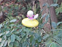 新たに追加されたモニュメントのハルバル。徒歩では近づけない場所に設置されているため、よく見たい人はオペラグラスを持参のこと。(C)Fujiko-Pro