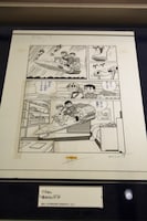 「展示室I」に追加された「T・Pぼん」の原稿。(C)Fujiko-Pro